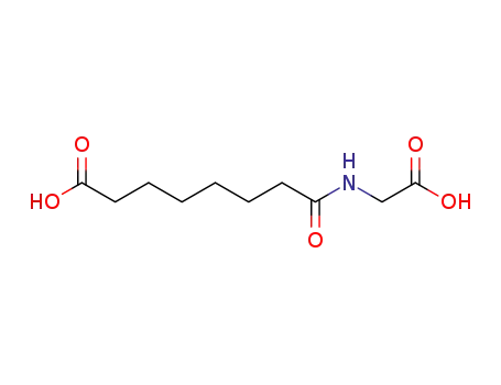Molecular Structure of 60317-54-6 (8-[(carboxymethyl)amino]-8-oxo-Octanoic acid)