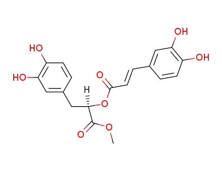 Molecular Structure of 99353-00-1 (Methyl rosmarinate)