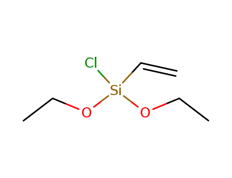 Molecular Structure of 18187-22-9 (vinyldi(ethoxy)chlorosilane)