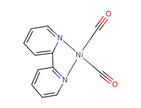 Molecular Structure of 14917-14-7 (Ni(CO)2(2,2'-bipyridine))