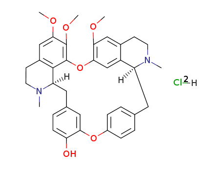 Berbamine dihydrochloride(6078-17-7)