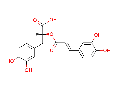 Molecular Structure of 20283-92-5 (Rosmarinic acid)