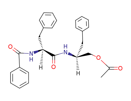 Molecular Structure of 56121-42-7 (N-benzoylphenylalanylphenylalinol acetate)