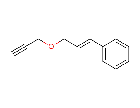 Molecular Structure of 110966-13-7 (Benzene, [3-(2-propynyloxy)-1-propenyl]-)