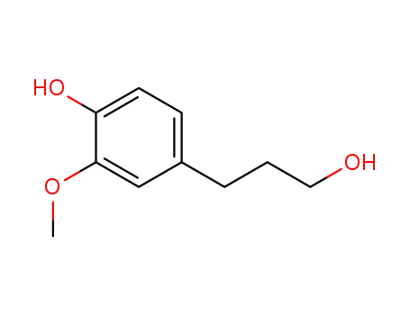 Molecular Structure of 2305-13-7 (DIHYDROCONIFERYL ALCOHOL)