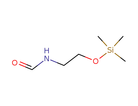 Molecular Structure of 77214-46-1 (N-<(β-trimethylsiloxy)ethyl>formamide)
