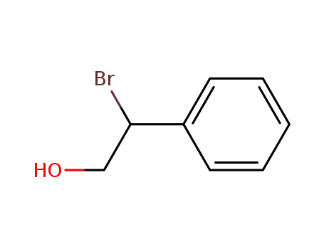 Molecular Structure of 41252-83-9 (2-Phenyl-2-bromoethanol)