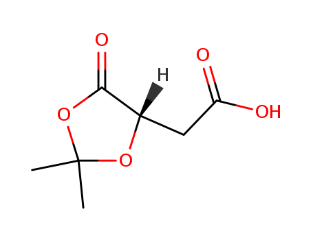 2-[(4S)-2,2-DIMETHYL-5-OXO-1,3-DIOXOLAN-4-YL]ACETIC ACID