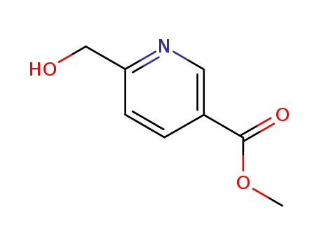 Molecular Structure of 56026-36-9 (Methyl 6-(hydroxymethyl)nicotinate)