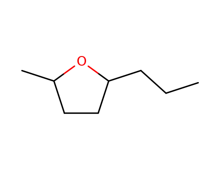 Molecular Structure of 3214-40-2 (2-methyl-5-propyl-tetrahydrofuran)
