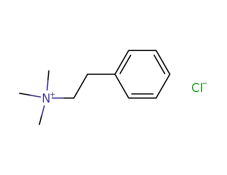 Molecular Structure of 75337-06-3 (Benzeneethanaminium, N,N,N-trimethyl-, chloride)