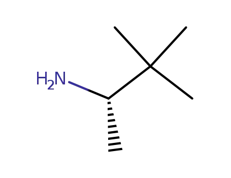 Molecular Structure of 22526-47-2 ((S)-(+)-3,3-Dimethyl-2-butylamine)