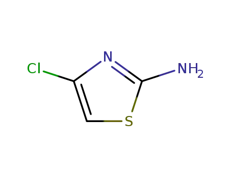 Molecular Structure of 52107-46-7 (2-Amino-4-chlorothiazole)