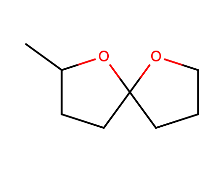 Molecular Structure of 5451-15-0 (2-methyl-1,6-dioxaspiro[4.4]nonane)