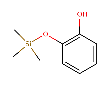 Molecular Structure of 17881-86-6 (2-[(Trimethylsilyl)oxy]phenol)