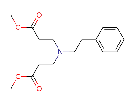 N-(3-Methoxy-3-oxopropyl)-N-(2-phenylethyl)-beta-alanine methyl ester