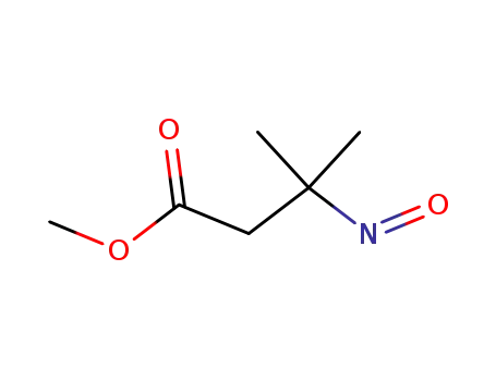 Molecular Structure of 49680-44-6 (3-nitroso-3-methylbutanoic acid methyl ester)