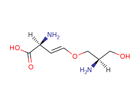 3-Butenoic acid,2-amino-4-[(2R)-2-amino-3-hydroxypropoxy]-, (2S,3E)-