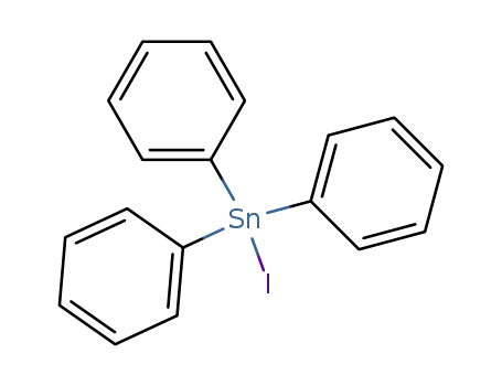 Molecular Structure of 894-09-7 (TRIPHENYLIODOTIN)