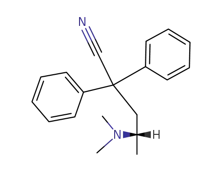 2,2-Diphenyl-4-(dimethylamino)valeronitrile, (+)-