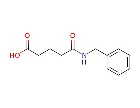 Molecular Structure of 42856-45-1 (Pentanoic acid, 5-oxo-5-[(phenylmethyl)amino]-)
