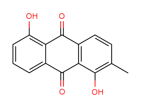 9,10-Anthracenedione,1,5-dihydroxy-2-methyl-