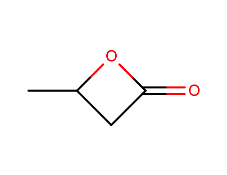 Molecular Structure of 3068-88-0 (Beta-Butyrolactone)
