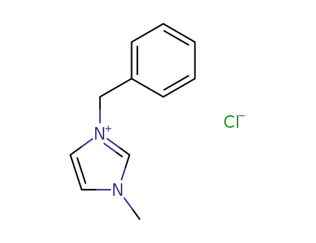 Molecular Structure of 36443-80-8 (1-BENZYL-3-METHYLIMIDAZOLIUM CHLORIDE)
