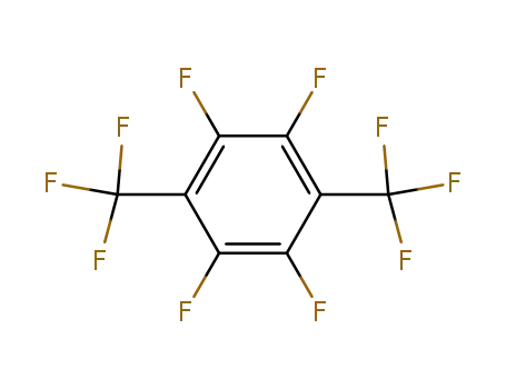 Molecular Structure of 651-89-8 (PERFLUORO-P-XYLENE)