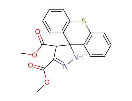 Spiro[3H-pyrazole-3,9'-[9H]thioxanthene]-4,5-dicarboxylic acid,  2,4-dihydro-, dimethyl ester
