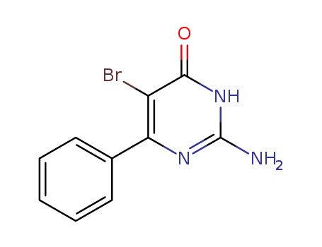 2-Amino-5-bromo-4-hydroxy-6-phenylpyrimidine 56741-95-8