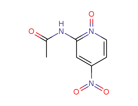 Molecular Structure of 4487-48-3 (Acetamide, N-(4-nitro-2-pyridinyl)-, oxide (9CI))