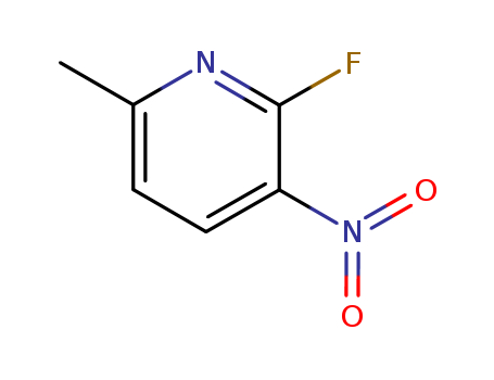 Pyridine,2-fluoro-6-methyl-3-nitro-