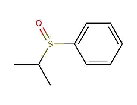 Molecular Structure of 4170-69-8 (propan-2-ylsulfinylbenzene)