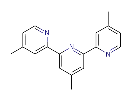Molecular Structure of 33354-75-5 (4',4,4''-TRIMETHYL-2,2':6',2''-TERPYRIDINE)