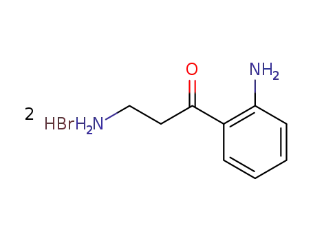 Molecular Structure of 304-47-2 (KYNURAMINE DIHYDROBROMIDE)