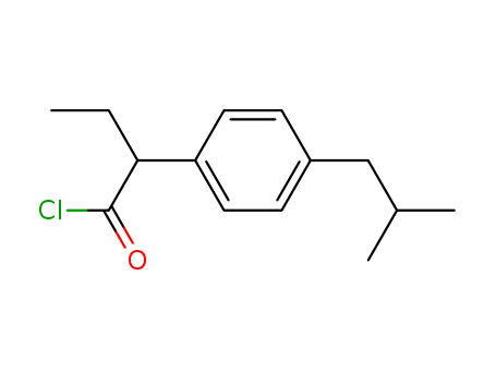 Benzeneacetic acid, a-ethyl-4-(2-methylpropyl)-,2-[2-(diethylamino)ethoxy]ethyl ester