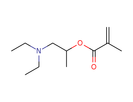 2-Propenoic acid,2-methyl-, 2-(diethylamino)-1-methylethyl ester