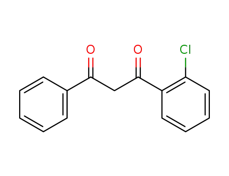 Molecular Structure of 116625-75-3 (1,3-Propanedione, 1-(2-chlorophenyl)-3-phenyl-)