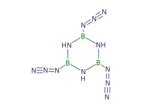 Molecular Structure of 21093-86-7 (2,4,6-triazidoborazine)