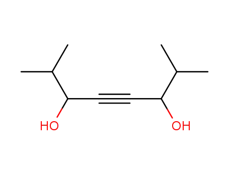 Molecular Structure of 6339-21-5 (2,7-dimethyloct-4-yne-3,6-diol)