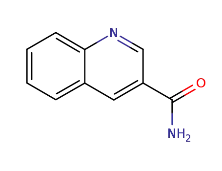 Molecular Structure of 6480-67-7 (3-Quinolinecarboxamide)