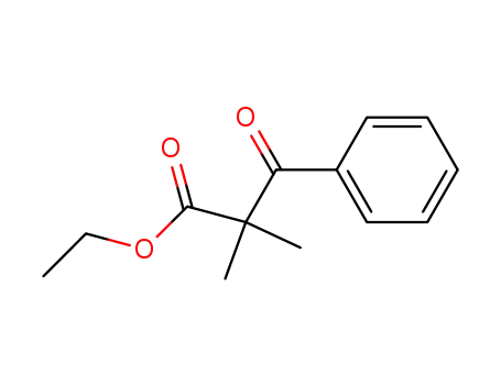 Molecular Structure of 25491-42-3 (Ethyl 2-benzoyl-2-Methylpropionate)