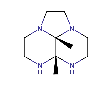 Molecular Structure of 214195-92-3 (5a,8b-dimethyloctahydro-2a,5,6,8a-tetraazaacenaphthylene)