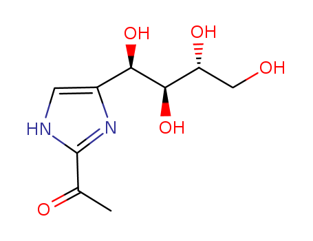 Ethanone,1-[5-[(1R,2S,3R)-1,2,3,4-tetrahydroxybutyl]-1H-imidazol-2-yl]-