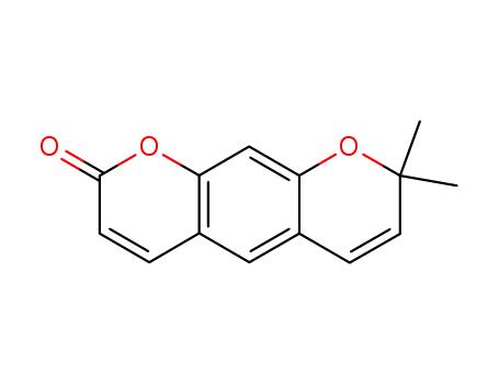 Molecular Structure of 553-19-5 (Xanthyletin)