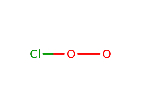 Molecular Structure of 17376-09-9 (chlorodioxidanyl)