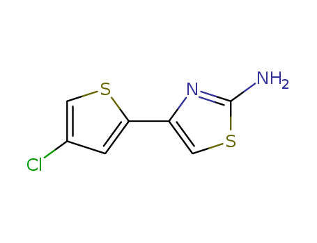 570407-10-2,2-Thiazolamine, 4-(4-chloro-2-thienyl)-,
