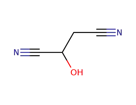 Molecular Structure of 4341-85-9 (Butanedinitrile, hydroxy-)
