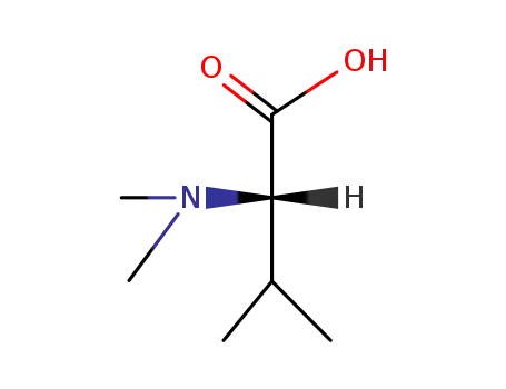 Molecular Structure of 2812-32-0 (N,N-DIMETHYL-L-VALINE)